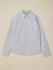 Көк - White Stuff Bruton Oxford жейдесі - 6суретінің 5 суреті