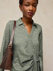 White Stuff Yara Tie Side Shirt Dress - Bilde 2 av 6