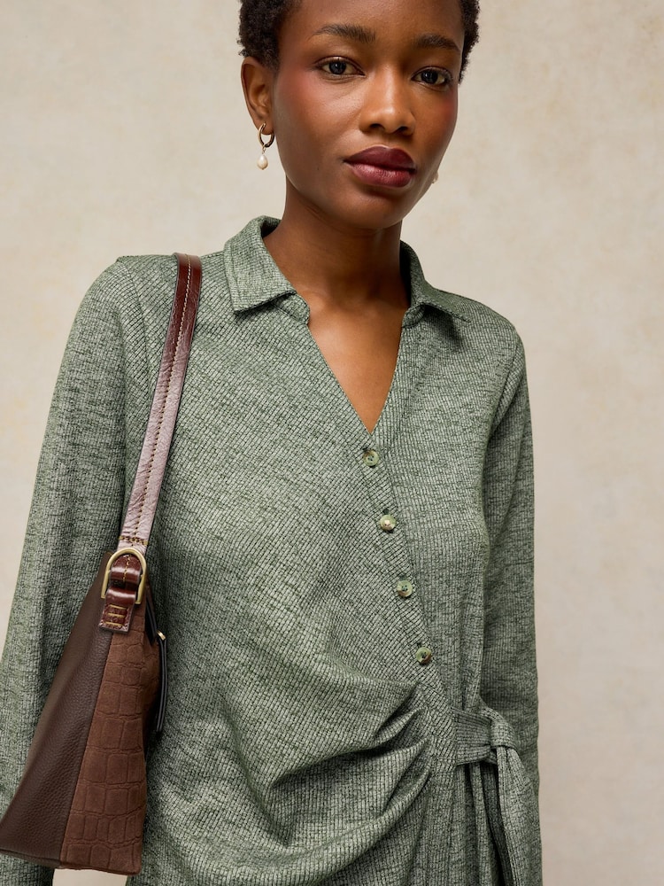 White Stuff Yara Tie Side Shirt Dress - Bilde 2 av 6