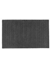 My Mat Black Reversible Rubber Zig Zag Doormat - Image 2 of 5