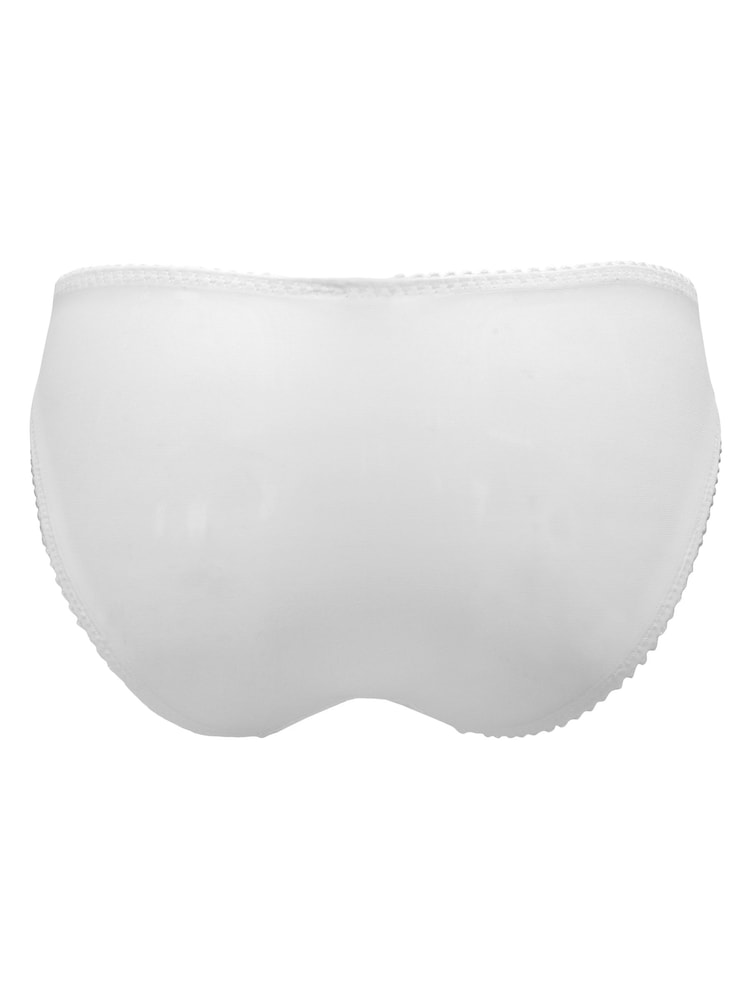 Pour Moi White Brazilian St Tropez Bikini Briefs - Image 4 of 4