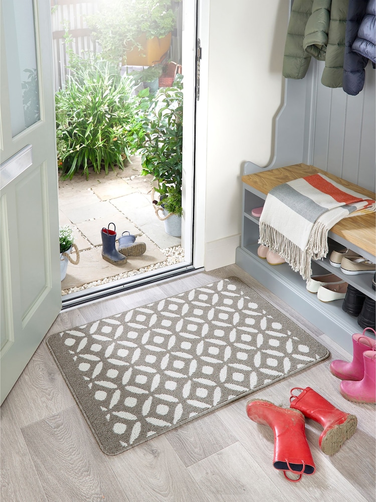 My Mat Silver Crescent Small Doormat - Image 1 of 4