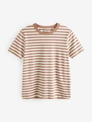 Neutral Essential Pure Cotton Short Sleeve Crew Neck T-Shirt - Image 5 of 6