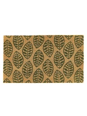 My Mat Green Leaves Printed Coir Doormat - Image 2 of 2