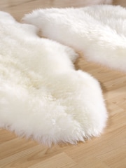 Origin Rug Collection. Natural Sheepskin Rug - Image 3 of 4
