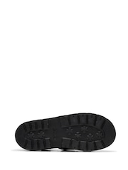 Clarks Black Leather Orianna Twist Sandals - Image 7 of 7