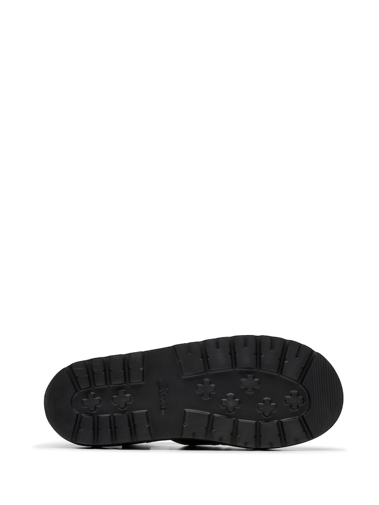 Clarks Black Leather Orianna Twist Sandals - Image 7 of 7