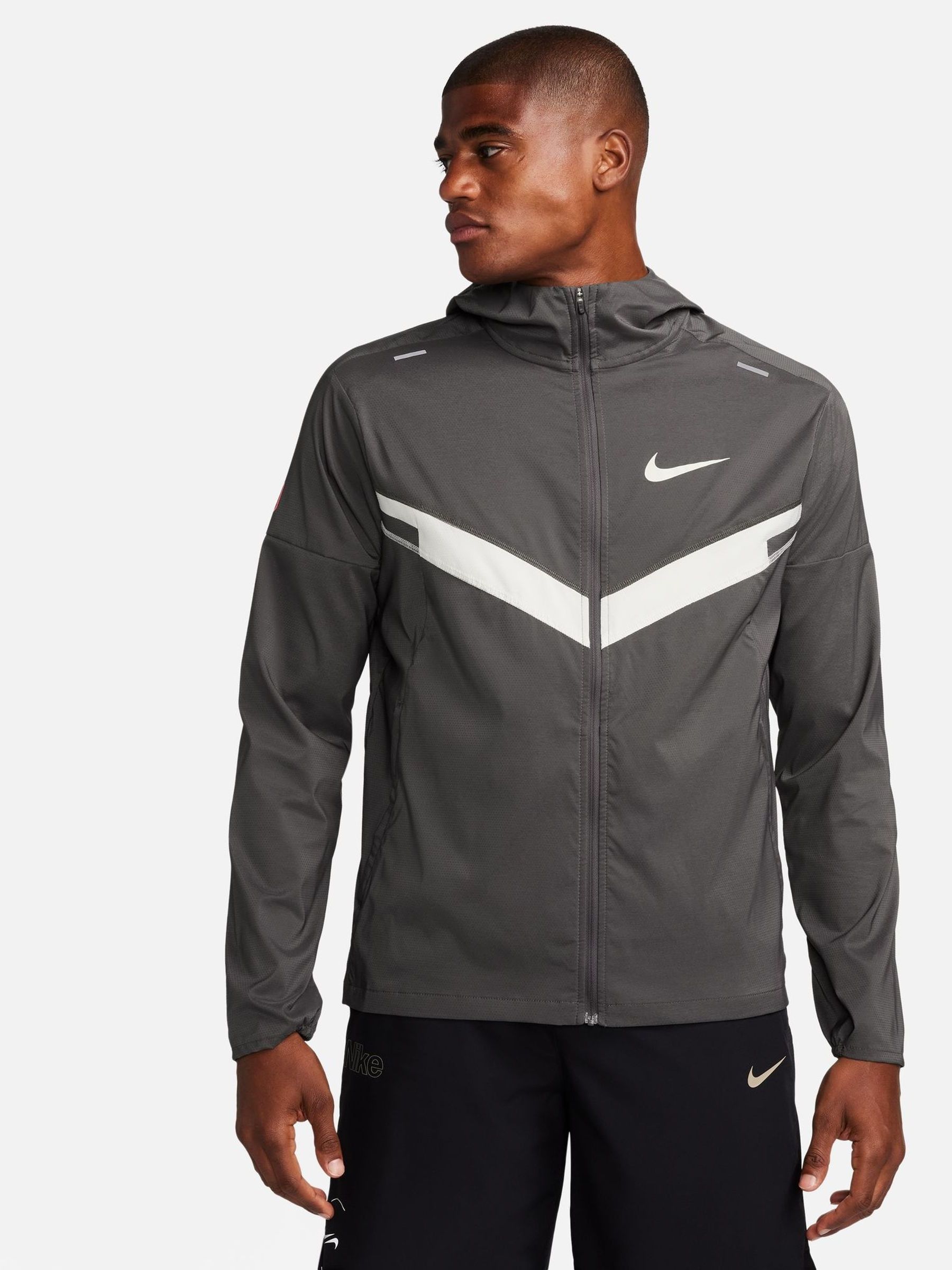 Buy Nike Grey Repel Windrunner Packable Jacket from Next Luxembourg