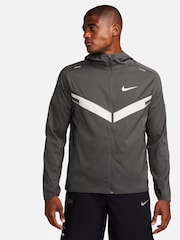 Nike Grey Repel Windrunner Packable Jacket - Image 1 of 11