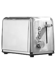 Daewoo Silver Kensington 2 Slice Stainless Steel Toaster - Image 1 of 3