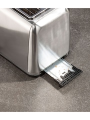 Daewoo Silver Kensington 2 Slice Stainless Steel Toaster - Image 2 of 3