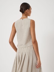 Hush Green Front Knot Crop Top - Image 3 of 6