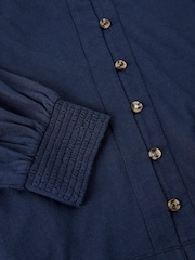 White Stuff Blue Ronley Shirt - Image 6 of 6