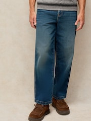 White Stuff Blue Walker Wide Leg Jeans - Image 2 of 6
