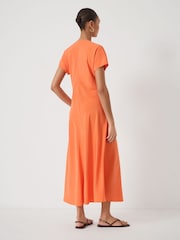 Hush Orange Grace Air Flow V-Neck Maxi Dress - Image 3 of 6