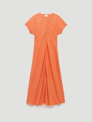 Hush Orange Grace Air Flow V-Neck Maxi Dress - Image 6 of 6