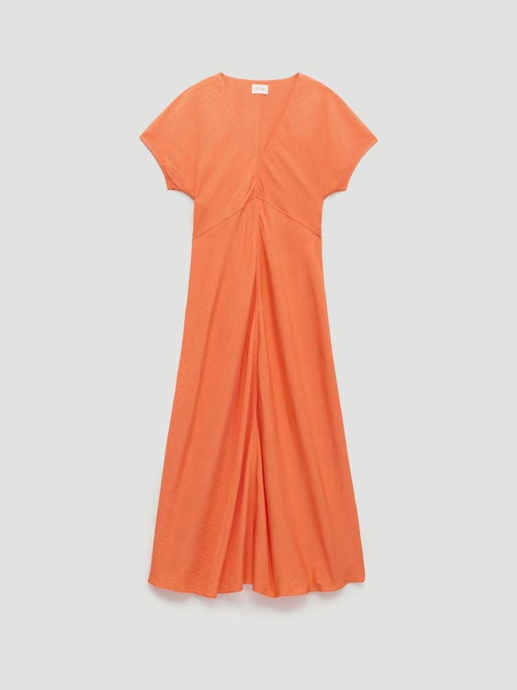Hush Orange Grace Air Flow V-Neck Maxi Dress - Image 6 of 6