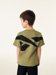 Reebok Vector Back Print T-Shirt - Image 2 of 7