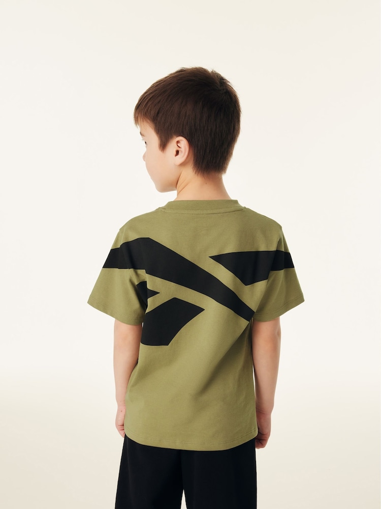 Reebok Vector Back Print T-Shirt - Image 2 of 7