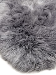Origin Rugs Grey Sheepskin Rug - Image 6 of 7