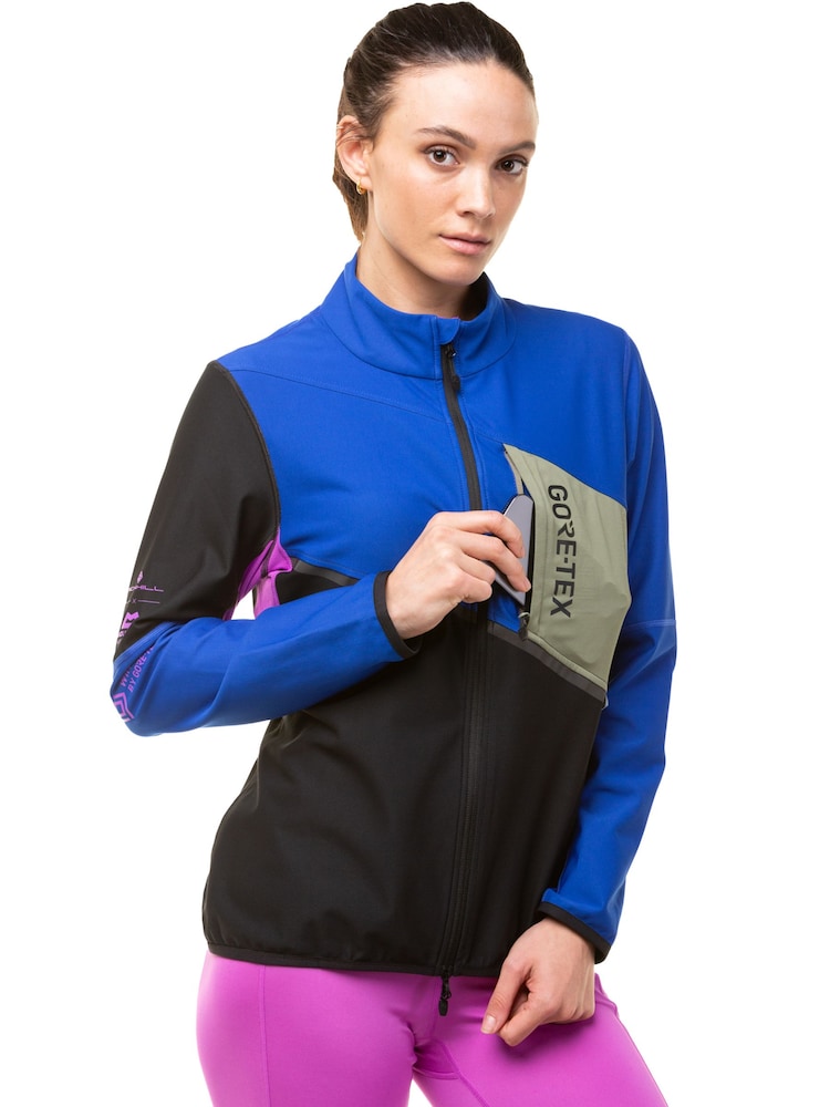 Ronhill Womens Tech Gore-Tex Windstopper Running Blue Jacket - Image 5 of 11