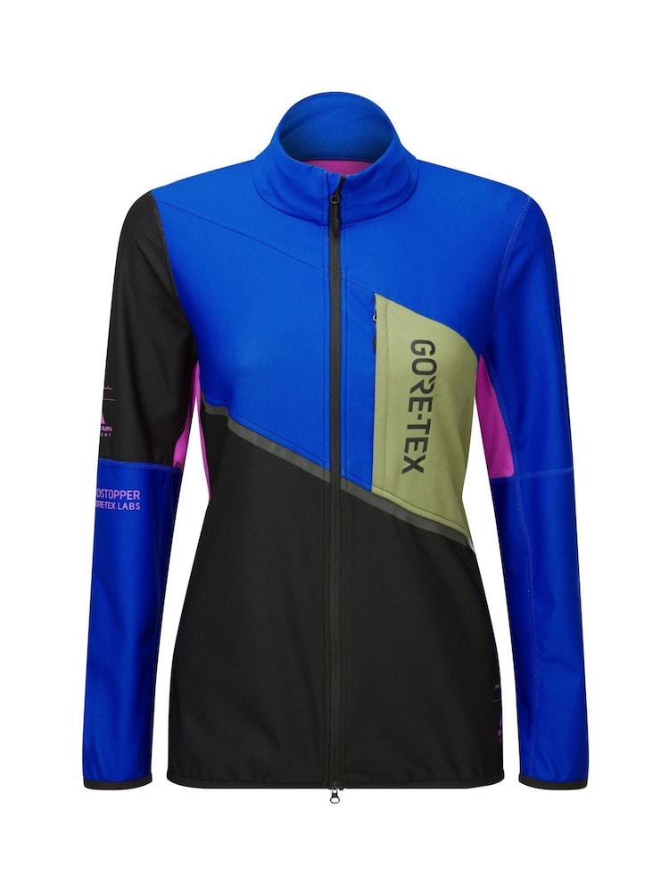 Ronhill Womens Tech Gore-Tex Windstopper Running Blue Jacket - Image 6 of 11