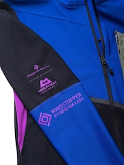 Ronhill Womens Tech Gore-Tex Windstopper Running Blue Jacket - Image 8 of 11