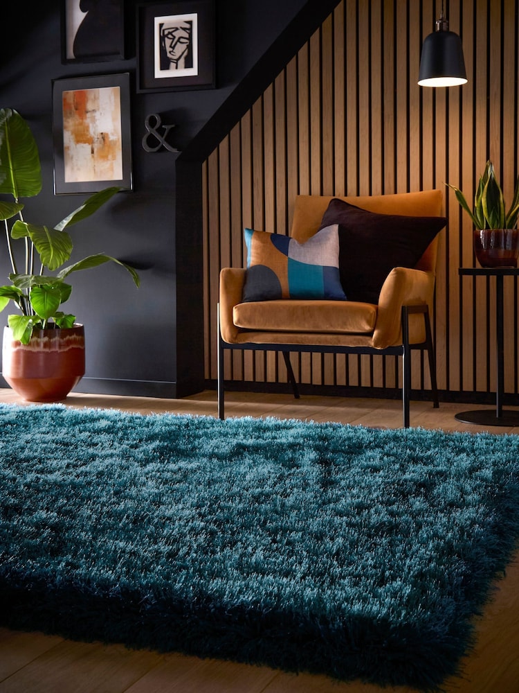 Origin Rug Collection. Teal Extravagance Rug - Image 1 of 5