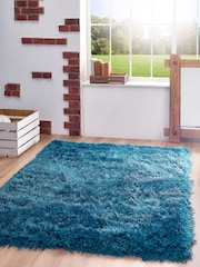 Origin Rug Collection. Teal Extravagance Rug - Image 2 of 5