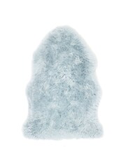 Origin Rug Collection. Duck Egg Sheepskin Rug - Image 1 of 3