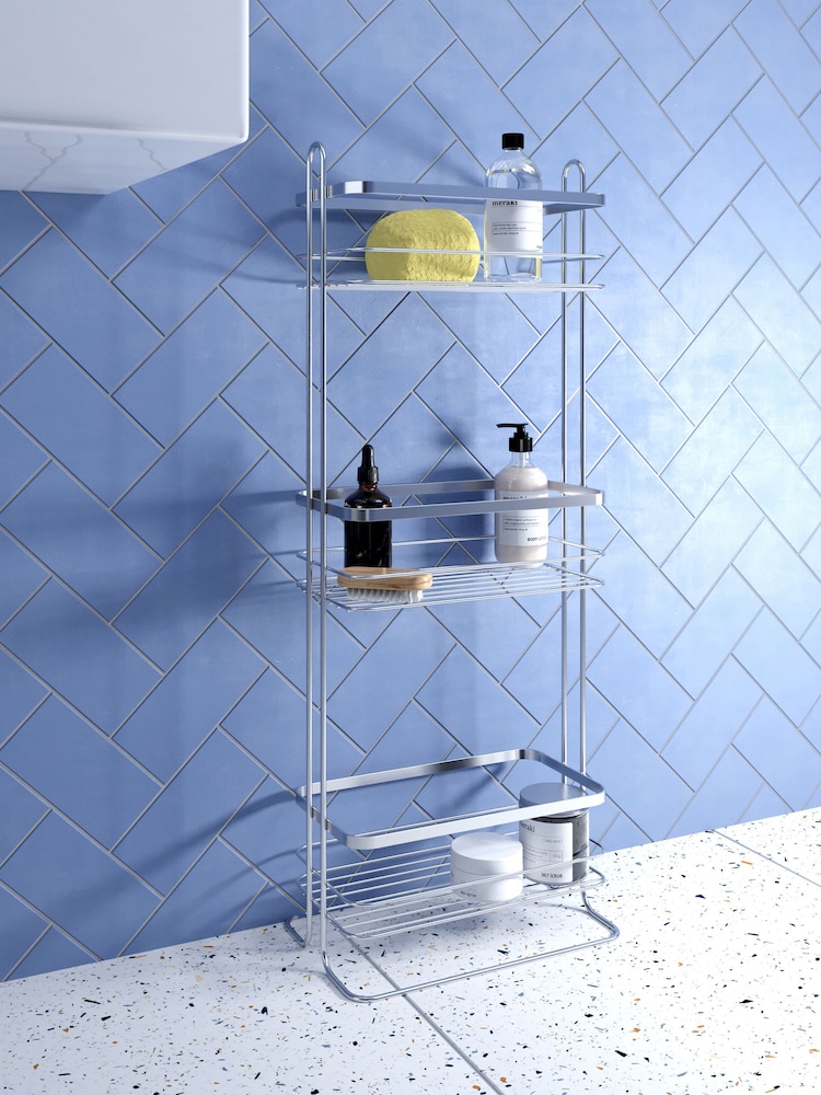 CROYDEX Free Standing Three Tier Storage Basket - Image 1 of 4