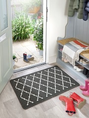 My Mat Charcoal Arbor Large Doormat - Image 1 of 4