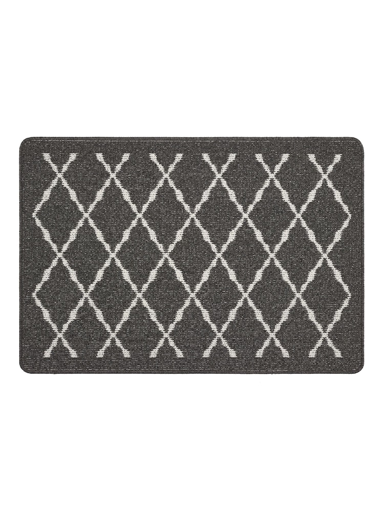 My Mat Charcoal Arbor Large Doormat - Image 4 of 4