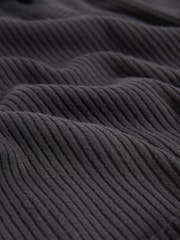 Charcoal Grey Ribbed Tunic - Image 8 of 8