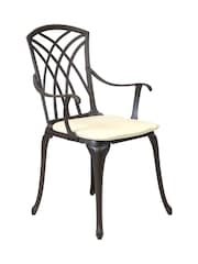 Charles Bentley Silver Garden Cast Aluminium Stamford 5 Piece Furniture Set - Image 3 of 6