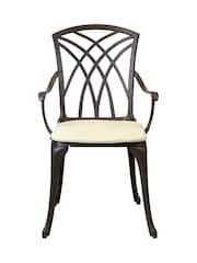 Charles Bentley Silver Garden Cast Aluminium Stamford 5 Piece Furniture Set - Image 4 of 6