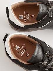 črna - Forever Comfort® Nizke retro usnjene trenirke - Slika 7 iz 8