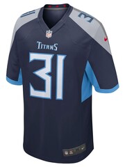 Nike Blue NFL Tennessee Titans Home Game Jersey - Kevin Byard - Image 2 of 3