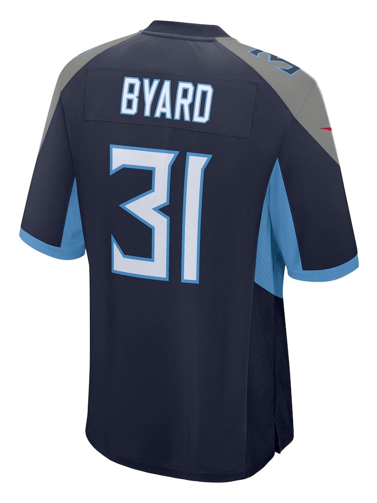 Nike Blue NFL Tennessee Titans Home Game Jersey - Kevin Byard - Image 3 of 3 Nike Blue NFL Tennessee Titans Home Game Jersey - Kevin Byard - Image 3 of 3