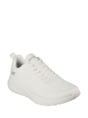Skechers White Bobs Squad Chaos Prism Bold Trainers - Image 1 of 4