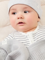 Mori Rose Pink Cellular Baby Blanket - Image 2 of 3