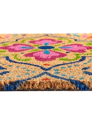 My Mat Bright Tile Printed Coir Doormat - Image 2 of 3