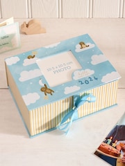 Blue Boy Born in 2024 Keepsake Box - Image 1 of 5