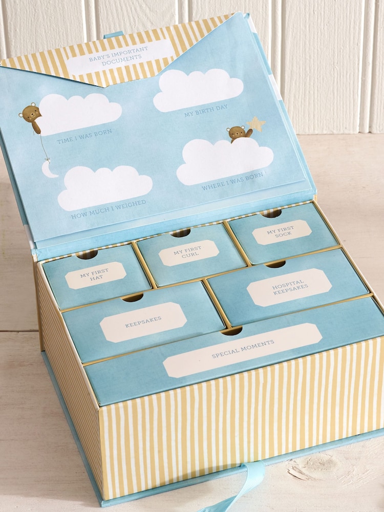 Blue Boy Born in 2024 Keepsake Box - Image 3 of 5