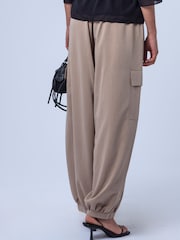 Religion Natural Balloon Utility Mia Trousers With Pocket Details - Image 7 of 8