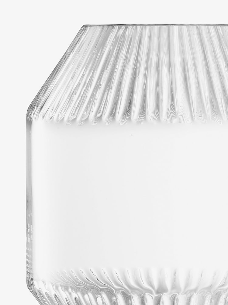 LSA International Silver Rotunda Textured Vase - Image 2 of 4
