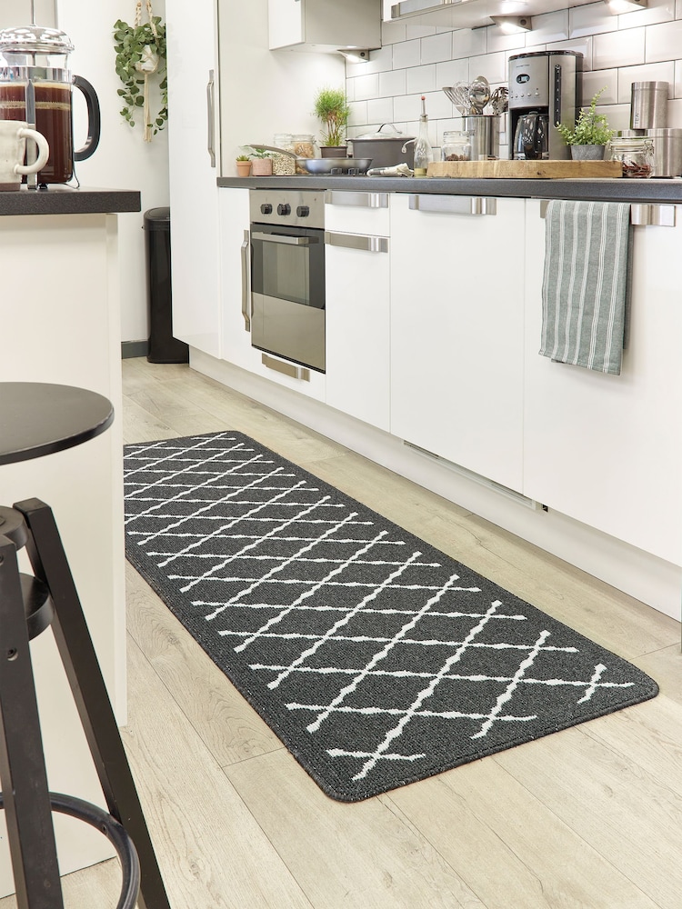 My Mat Charcoal Arbor Large Runner - Image 1 of 4