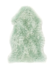 Origin Rug Collection. Mint Sheepskin Rug - Image 1 of 1