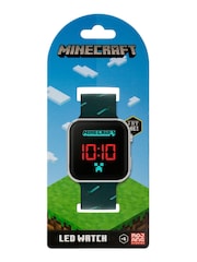 Peers Hardy Minecraft Strap Black LED Watch - Image 3 of 3