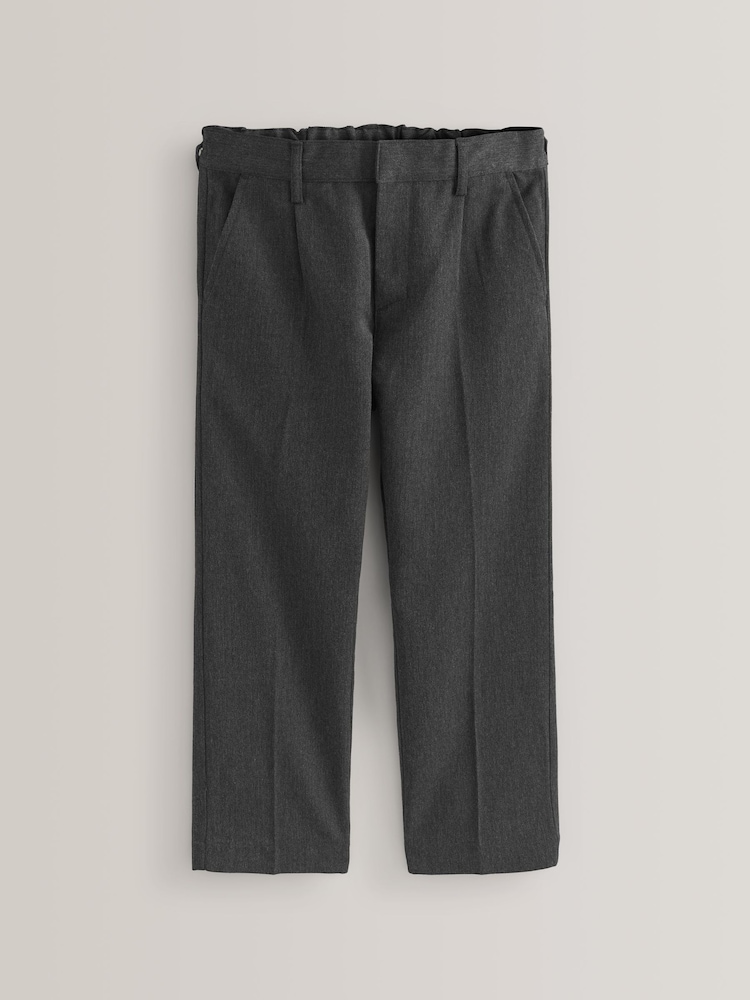 Grau - Schulhose mit Bügelfalten vorne (3–17 Jahre) - Bild 1 von 7 Grau - Schulhose mit Bügelfalten vorne (3–17 Jahre) - Bild 1 von 7